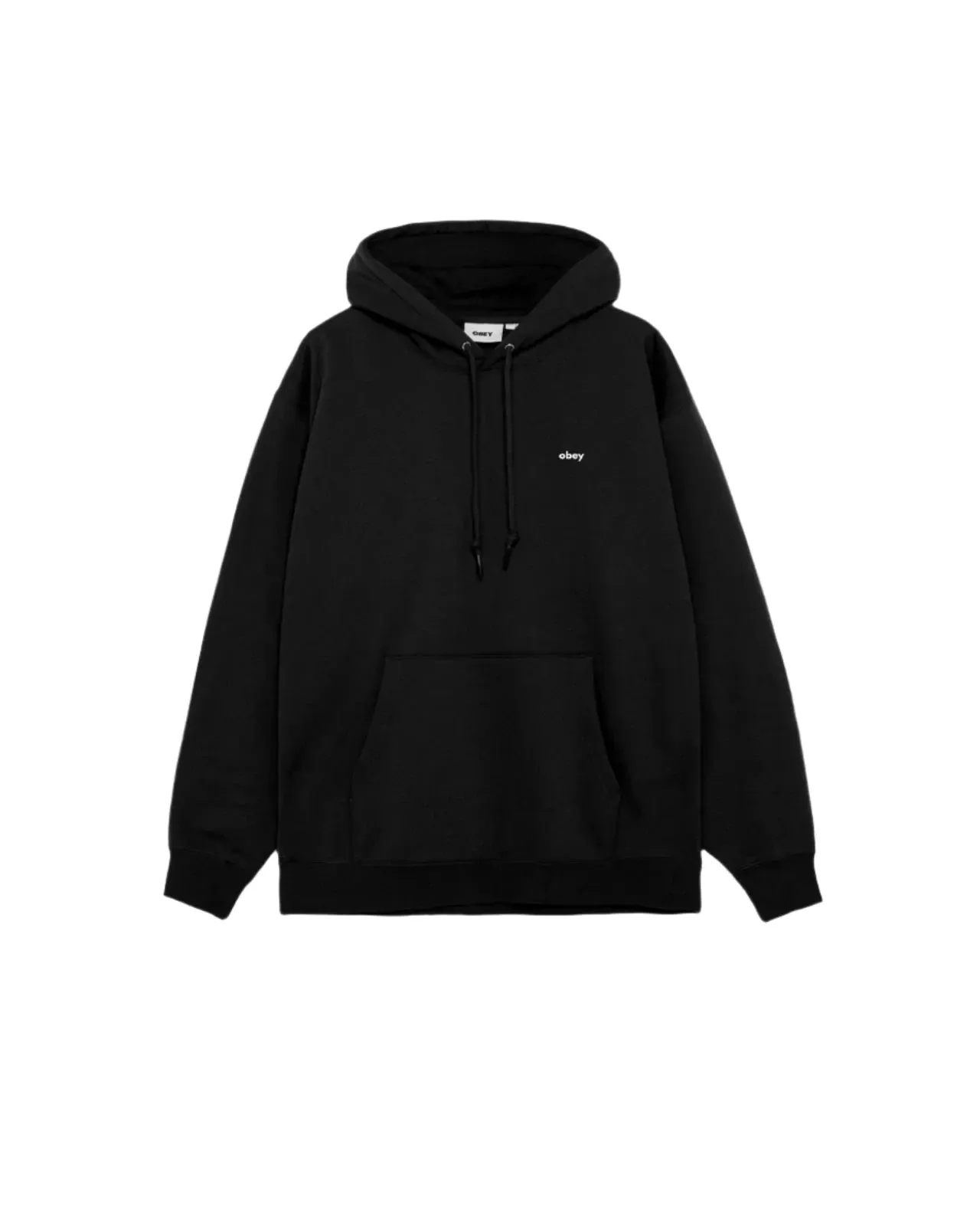 OBEY Dalmatian Pullover Hoodie Black