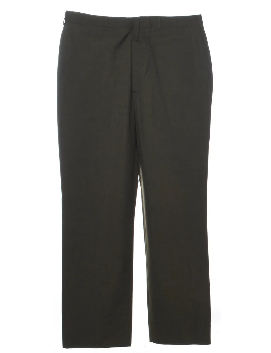 Olive Green Trousers - W35 L32