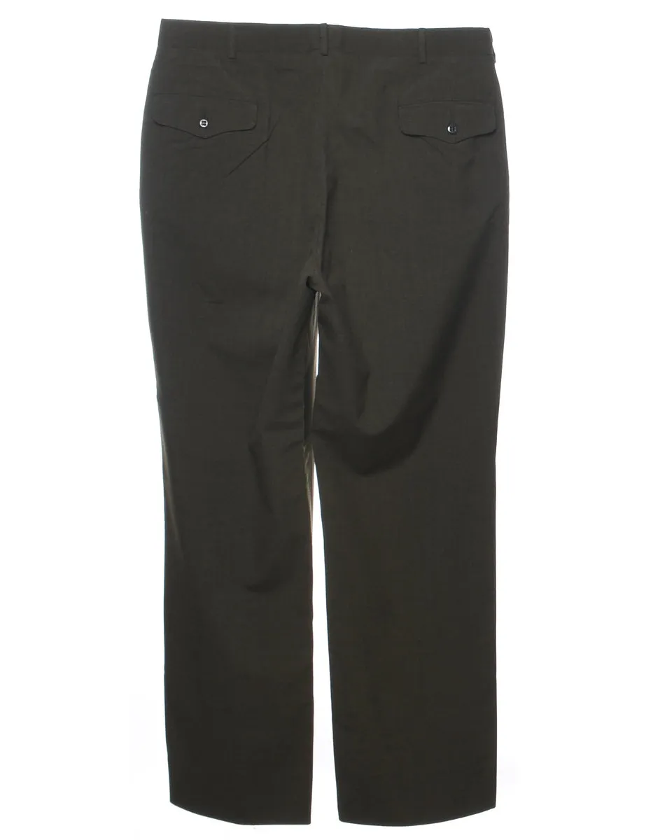 Olive Green Trousers - W35 L32