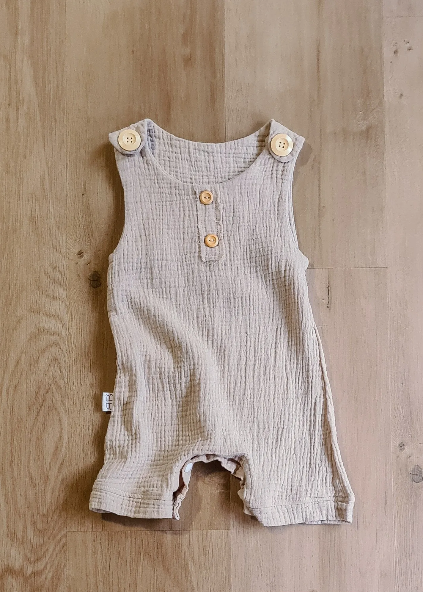 Overall Onesie - Beige