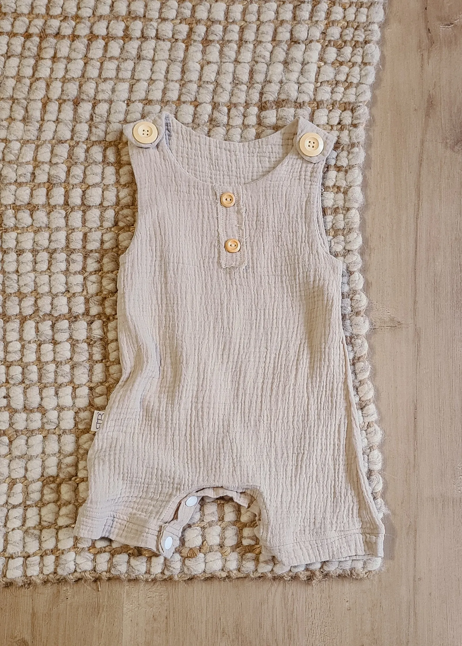 Overall Onesie - Beige