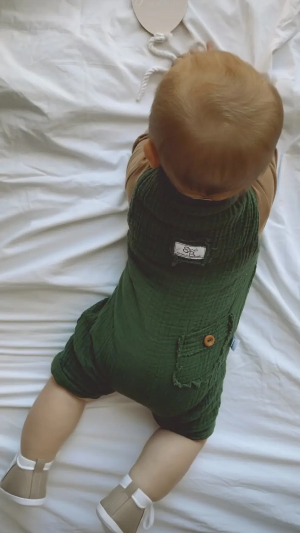 Overall Onesie - Deep Green