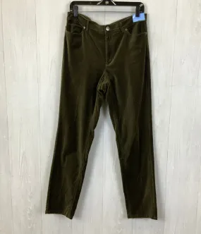 Pants Corduroy By J. Jill In Green, Size: 12l