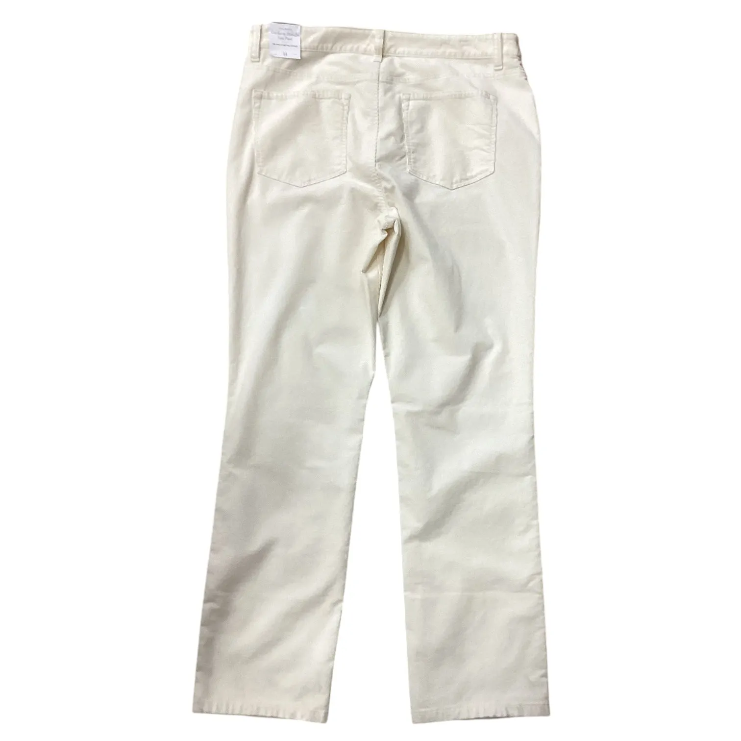 Pants Corduroy By Talbots In Cream, Size: 14