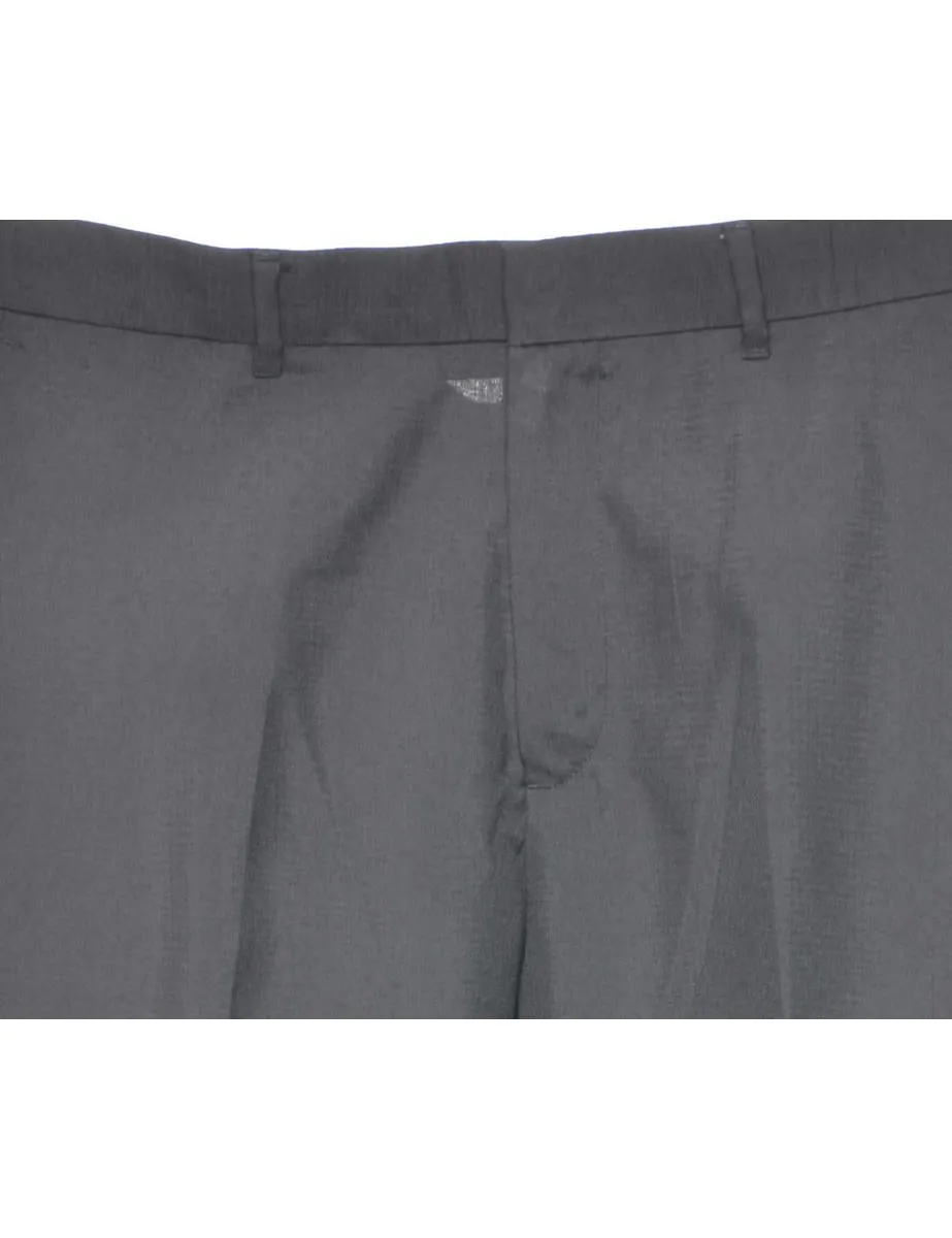 Perry Ellis Black Classic Suit Trousers - W34 L32