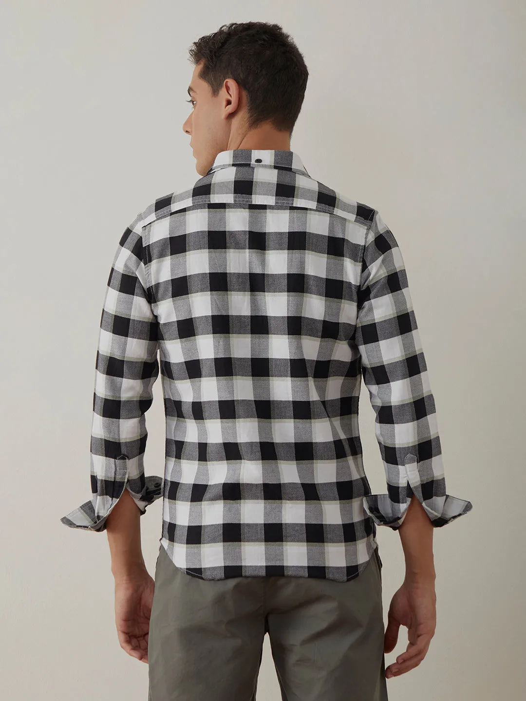 Pista Checks Slim Fit Shirt