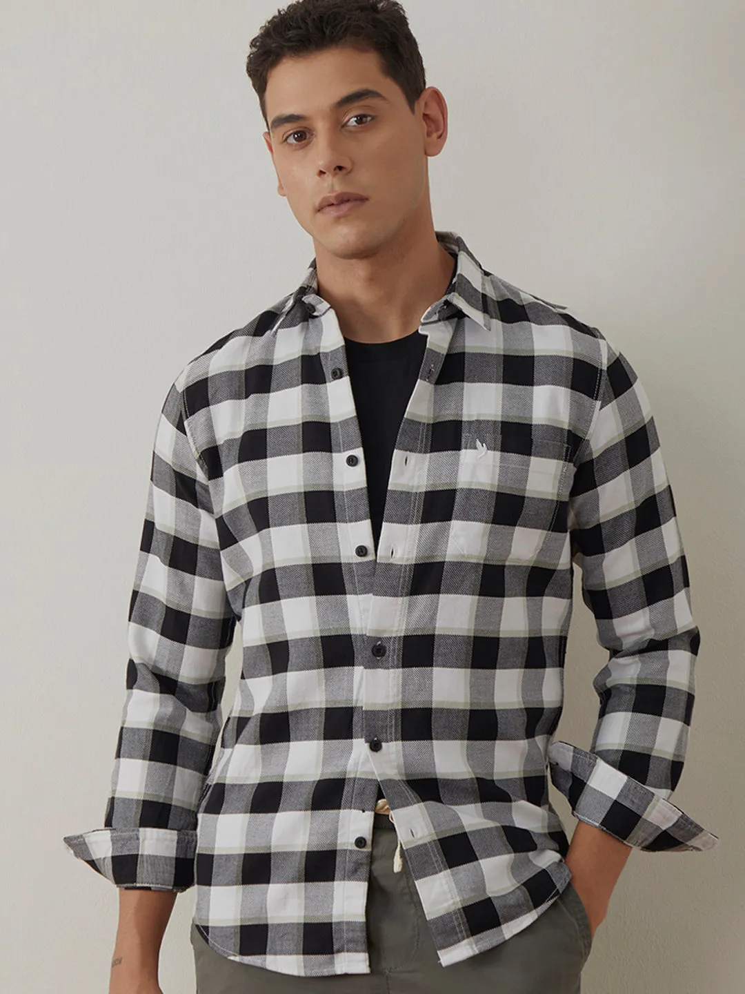 Pista Checks Slim Fit Shirt