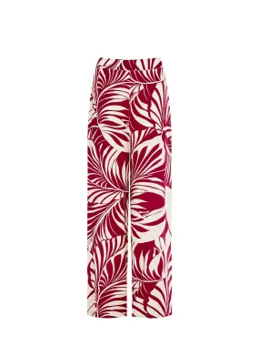 Printed Palazzo Trousers