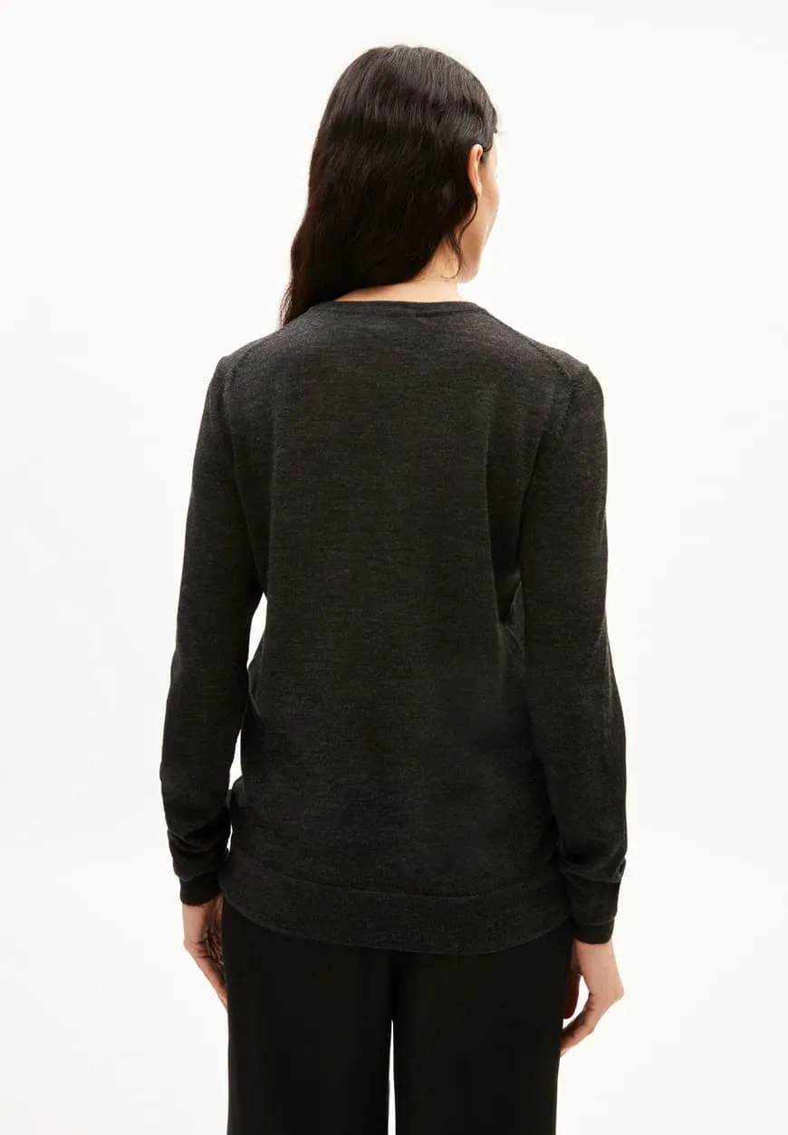 Pullover ELDIAA steel melange | ARMEDANGELS