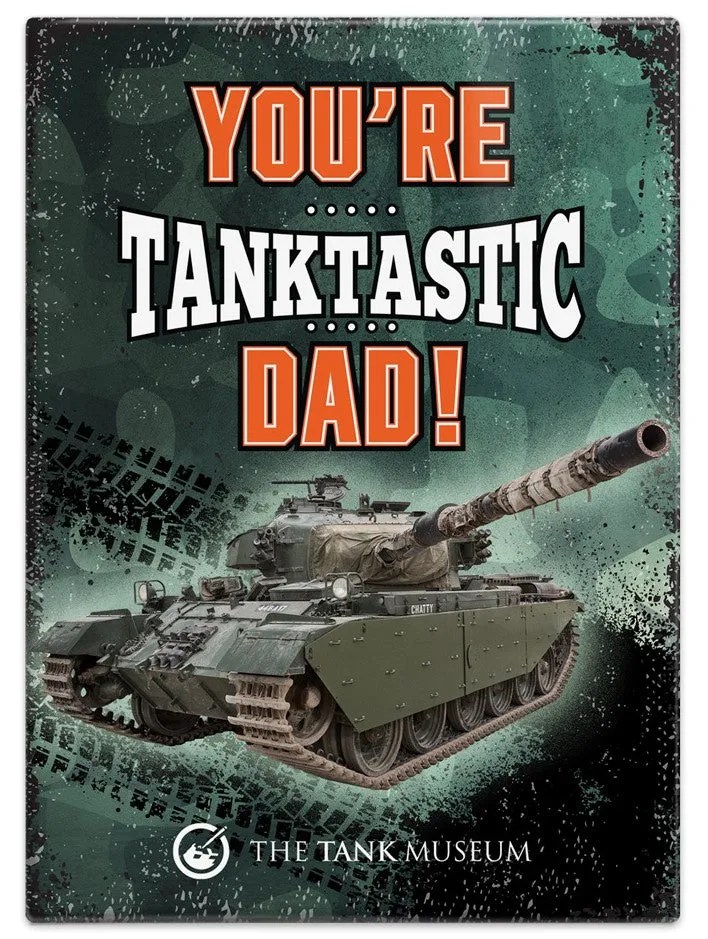 "Tanktastic" Dad Magnet