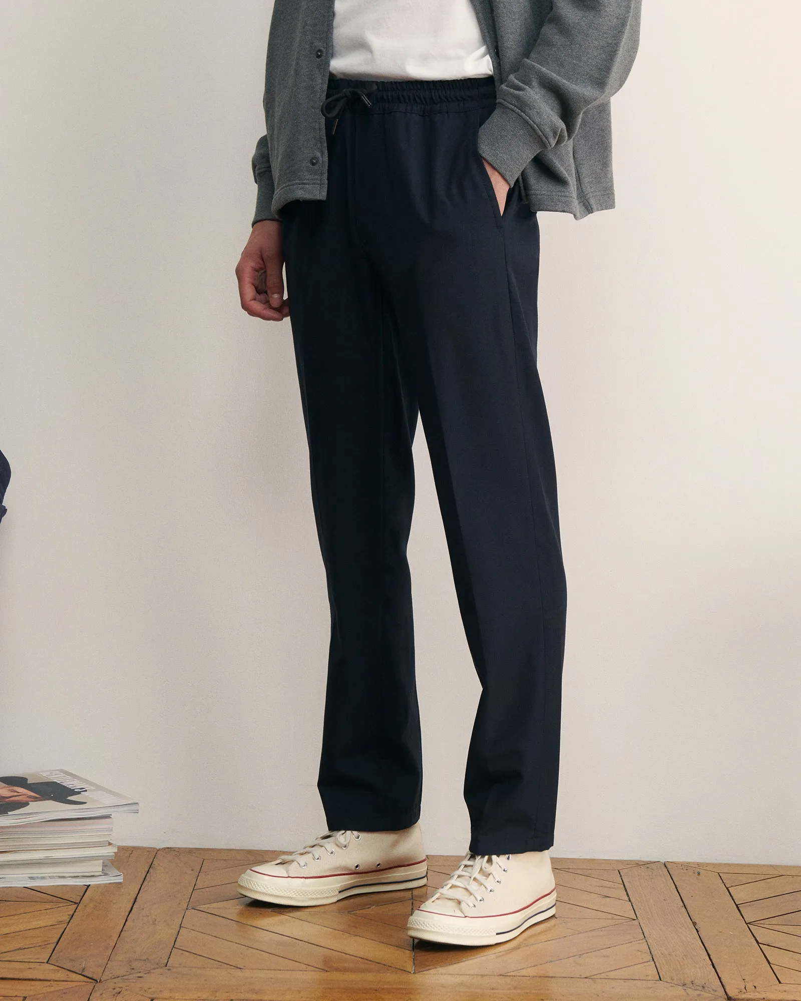 "Wool" arcade pants