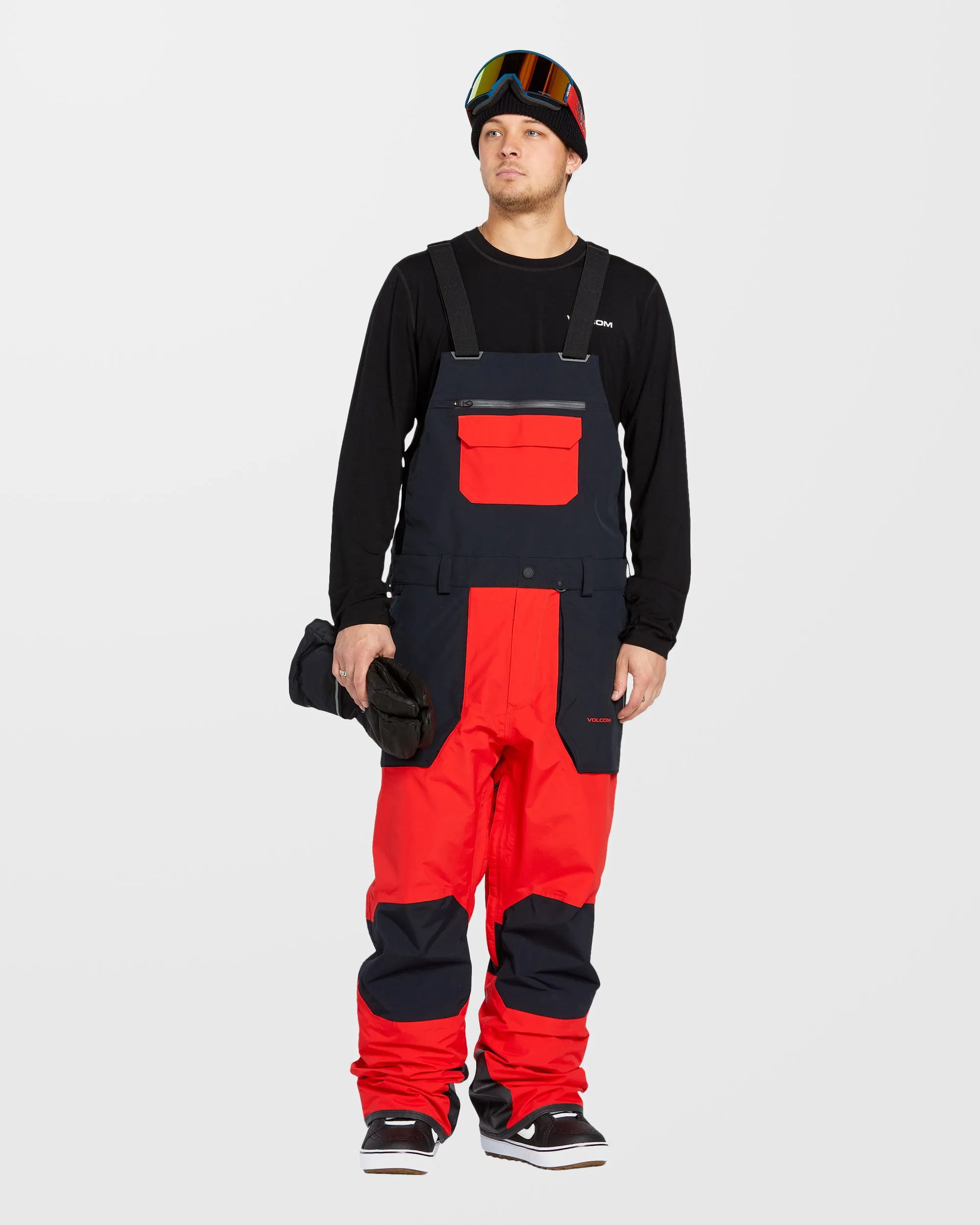 Rain Gore-Tex Bib Overall - Crimson