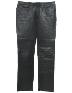 Ralph Lauren Leather Trousers - W34 L34