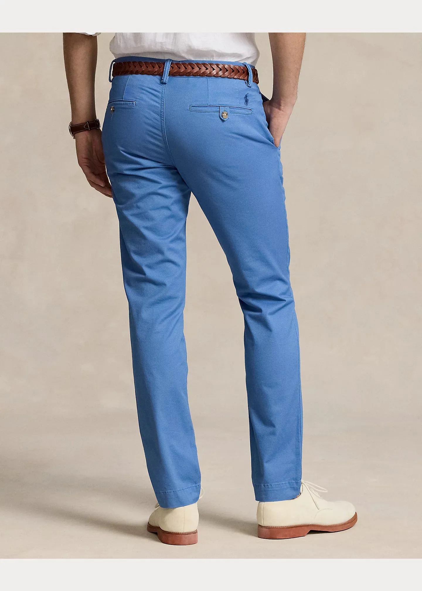 Ralph Lauren Stretch Slim Fit Chino Trouser | Nimes Blue