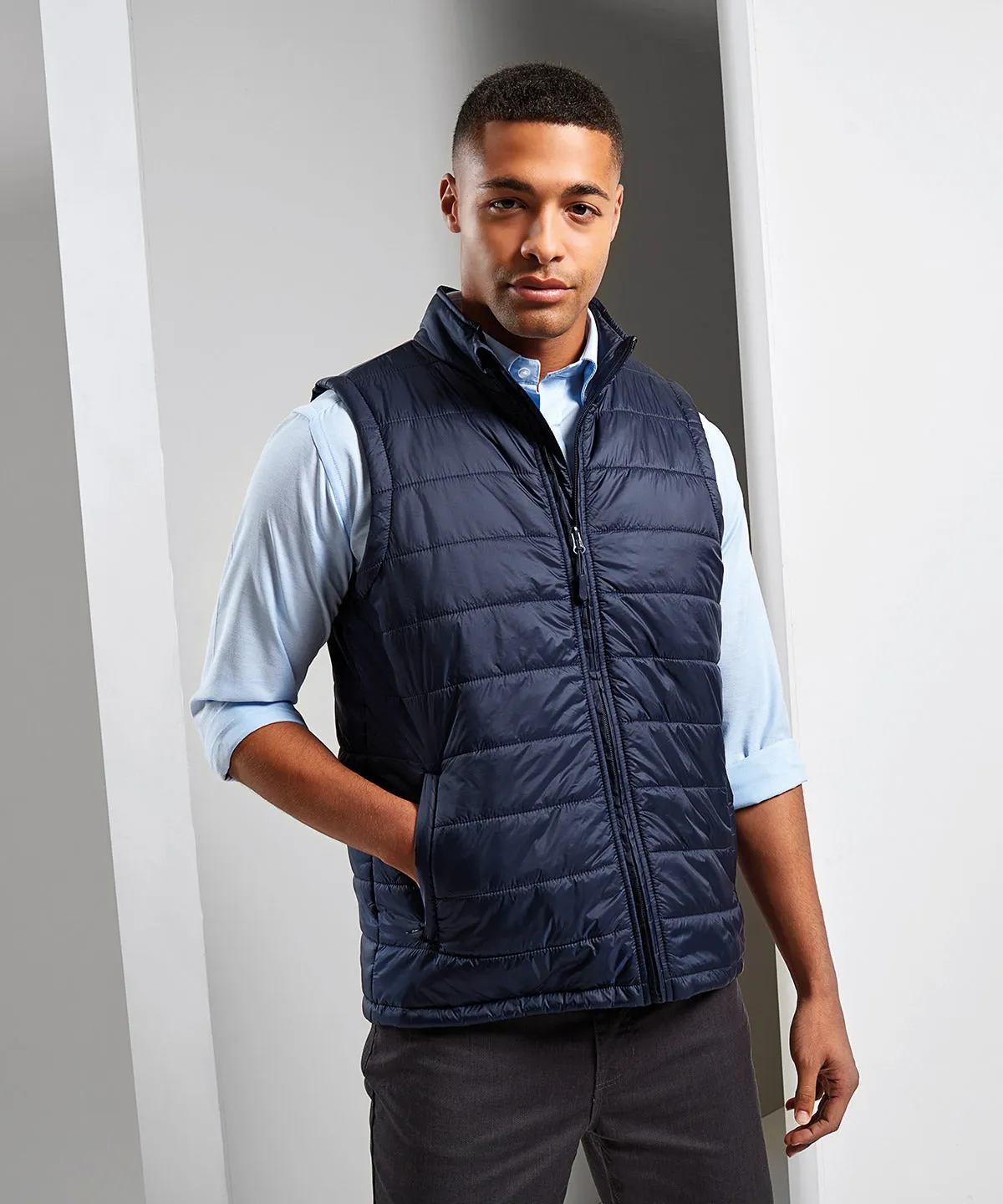 ‘Recyclight’ padded gilet