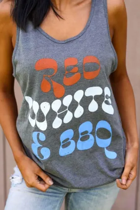 Red White & BBQ Tank