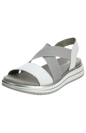 Remonte Strappy Sandal in Silver