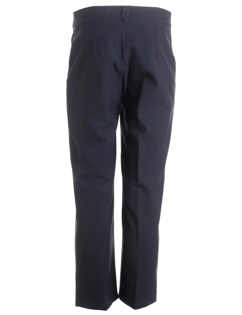 Reworked Cropped Dana Tapered Trousers - W28