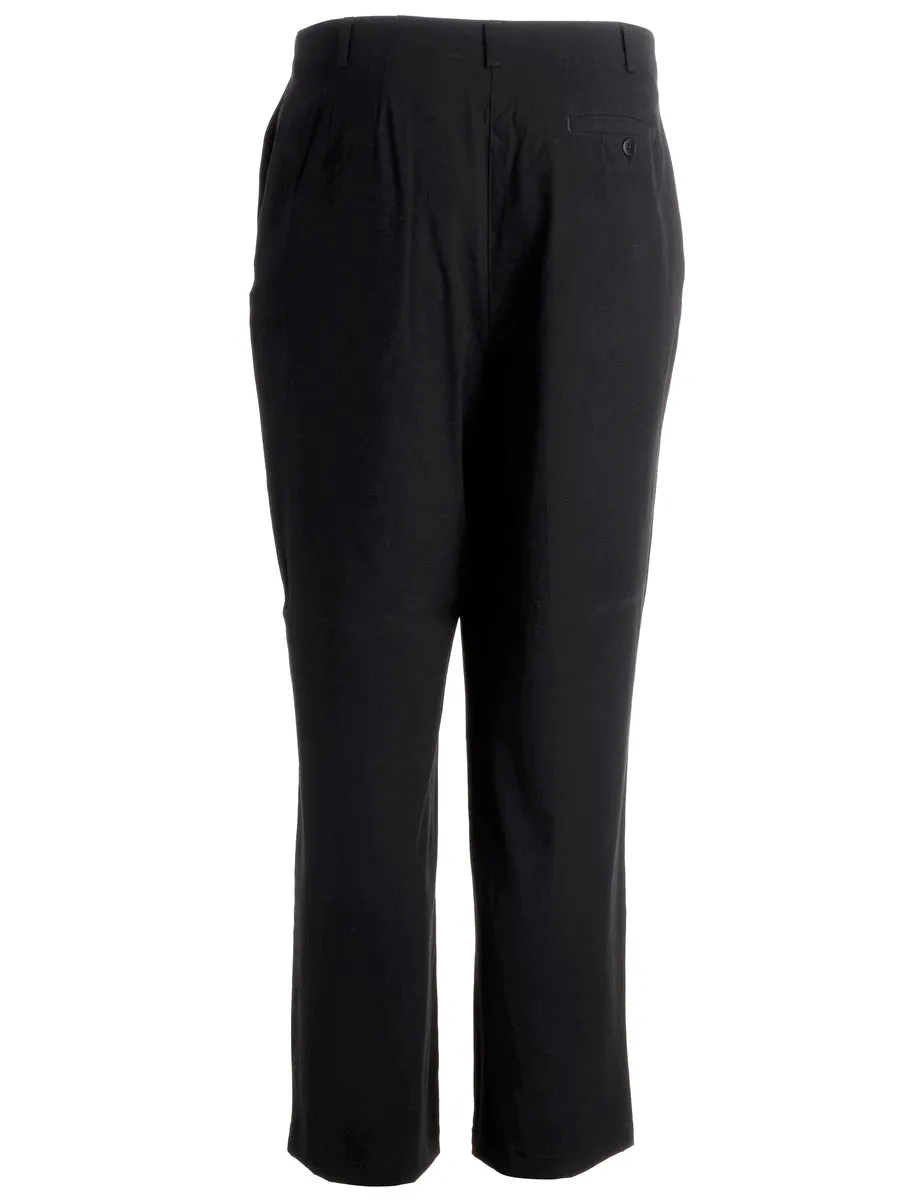 Reworked Cropped Dana Tapered Trousers - W32