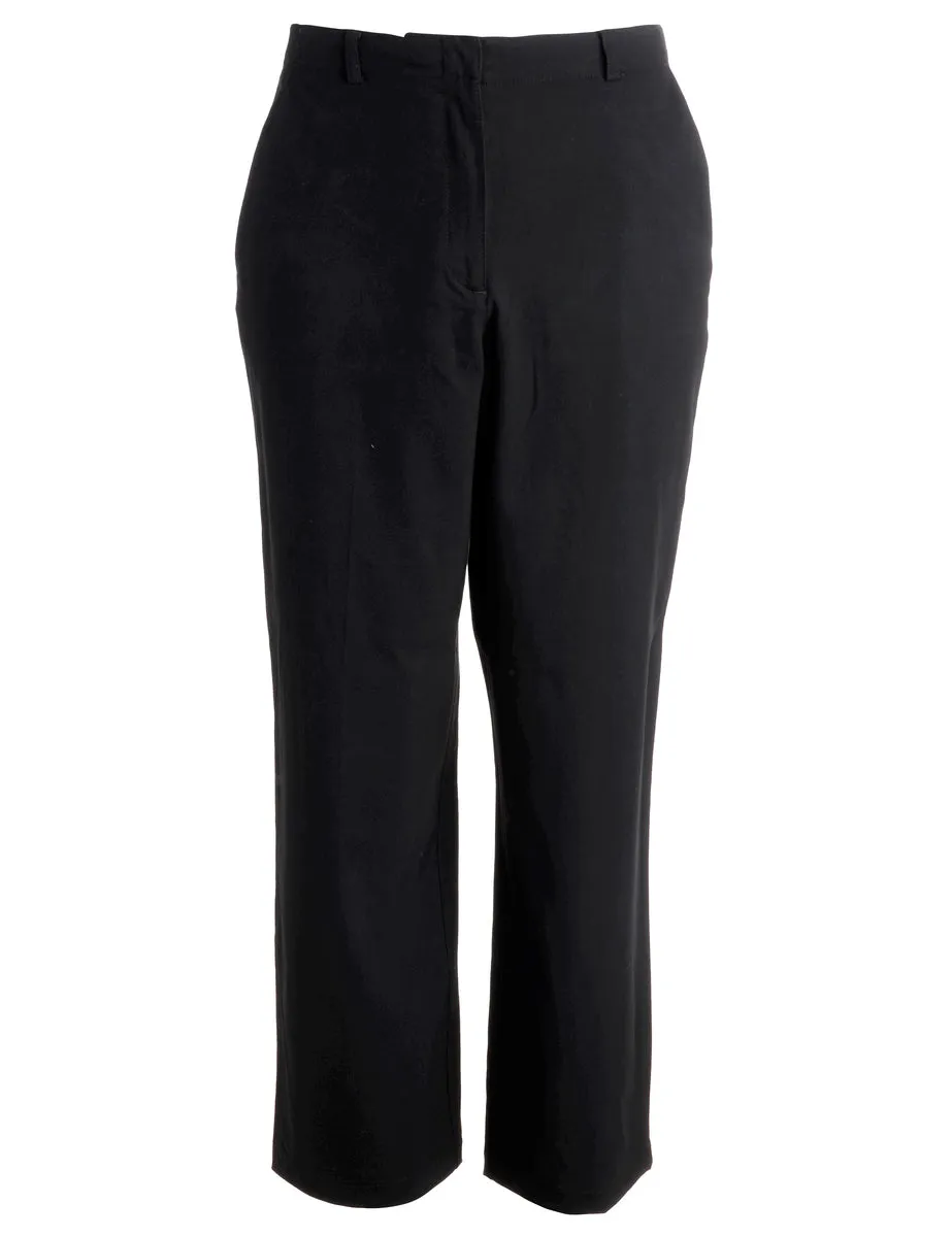 Reworked Cropped Dana Tapered Trousers - W32