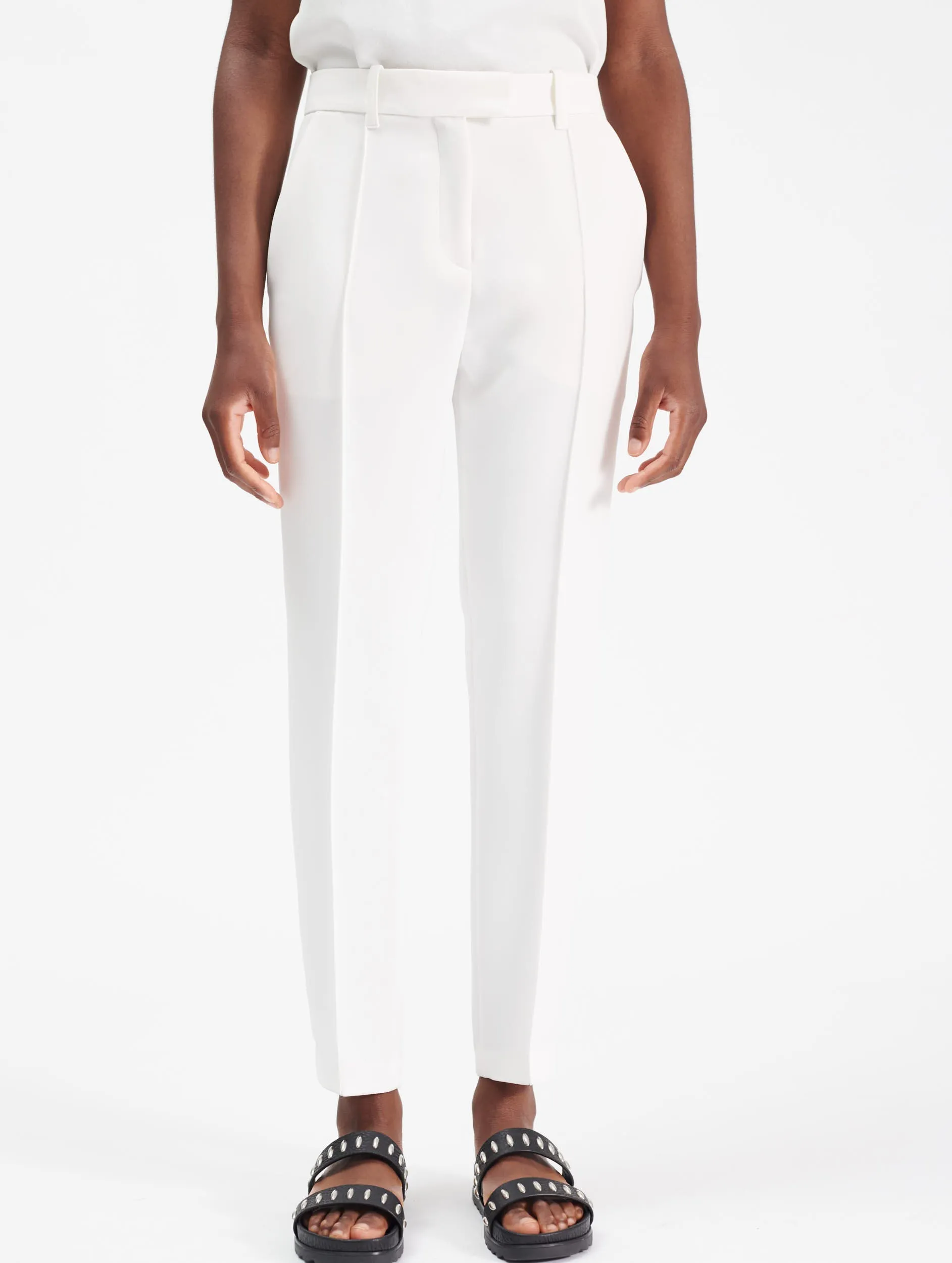 Roxy crepe suit trousers