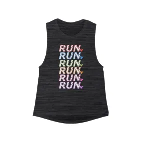 Runderful MouseWomen's Flowy Muscle Tank