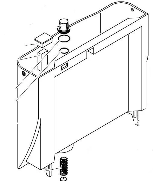 Saeco Italia Water Tank 90001008