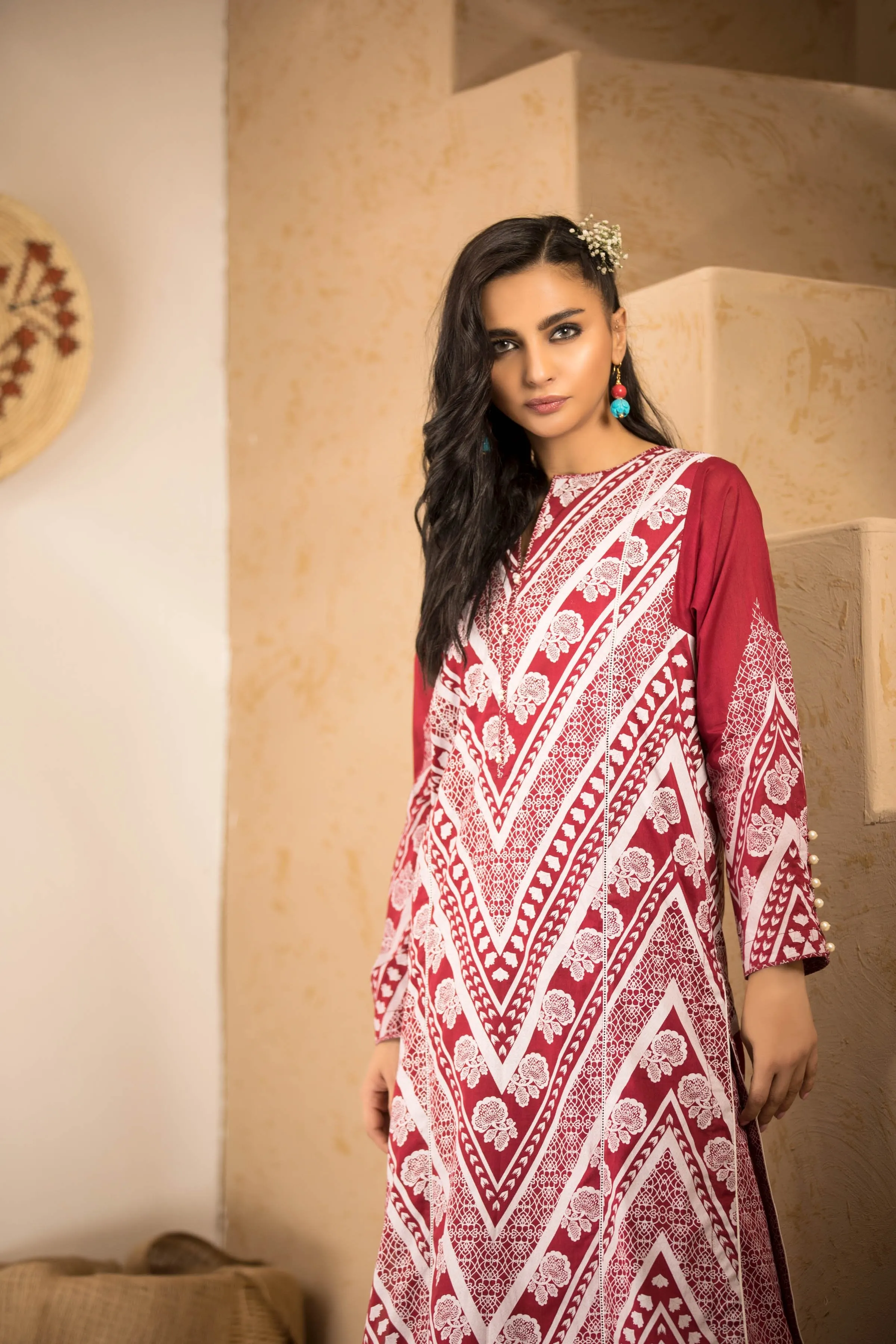 Sapphire Naqsh Dar Lawn Eid Collection Vol-V – Ethnic Peak A