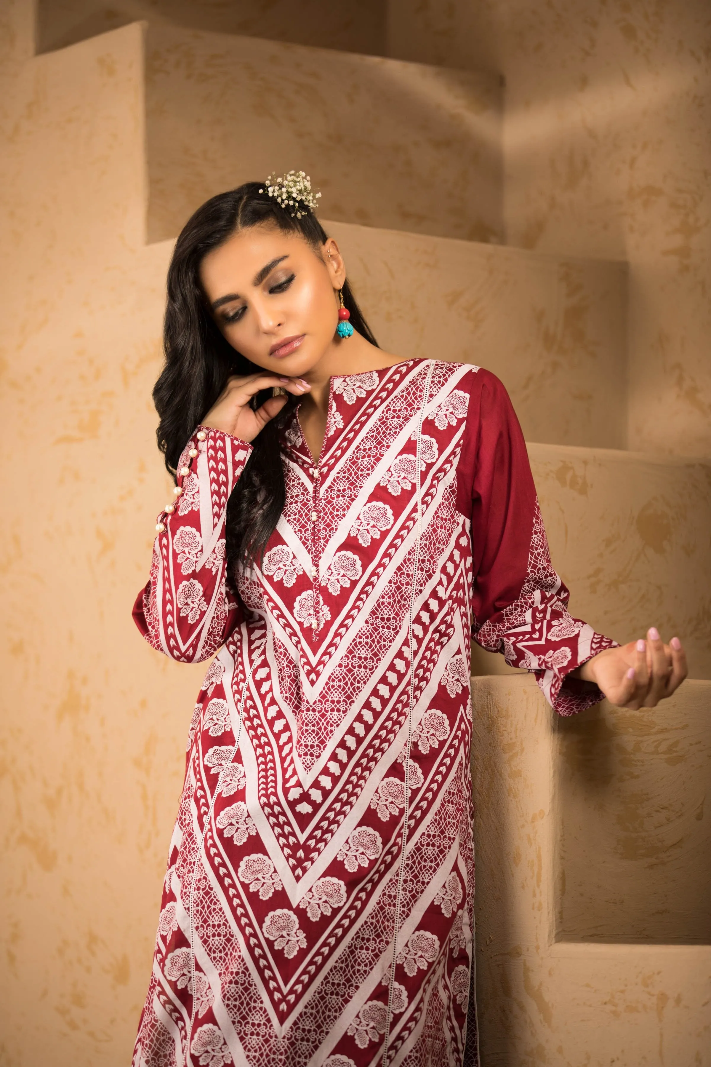 Sapphire Naqsh Dar Lawn Eid Collection Vol-V – Ethnic Peak A