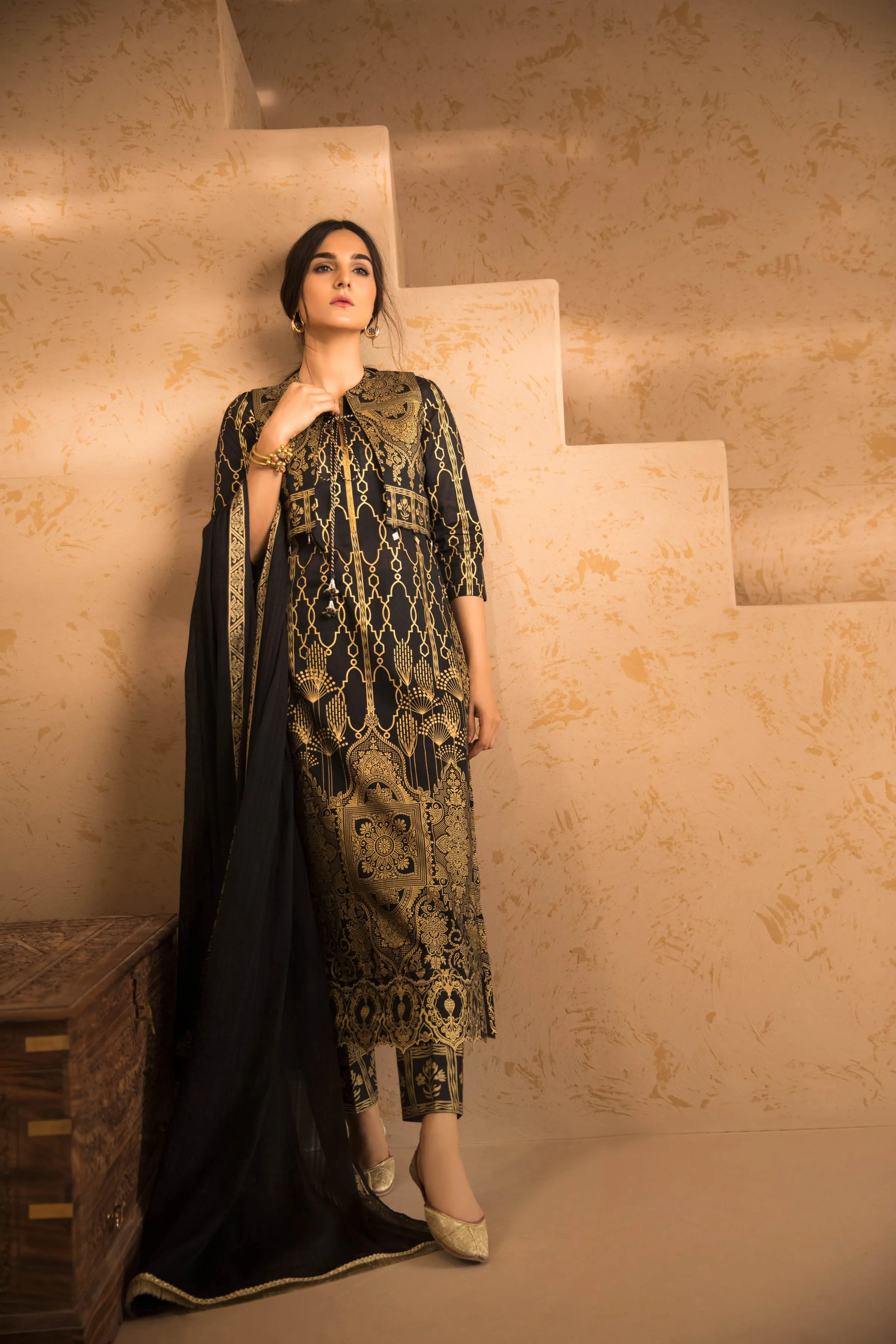 Sapphire Naqsh Dar Lawn Eid Collection Vol-V – Shahi Jall A