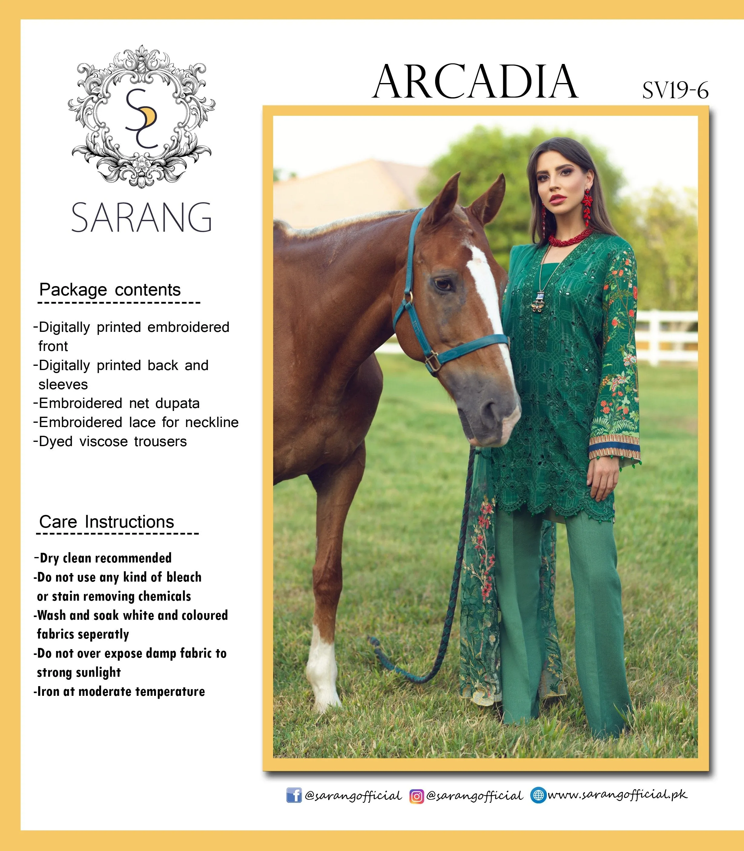 Sarang Viscose Collection – Arcadia