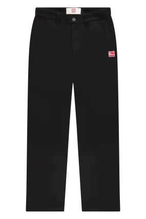 Seamless Chino Trousers Black