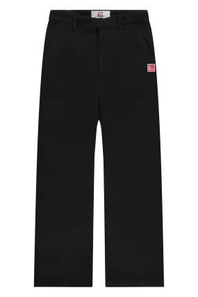 Seamless Wide Fit Trousers Black