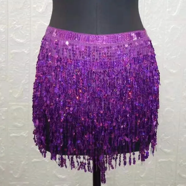 Sequins Tassel Skirt