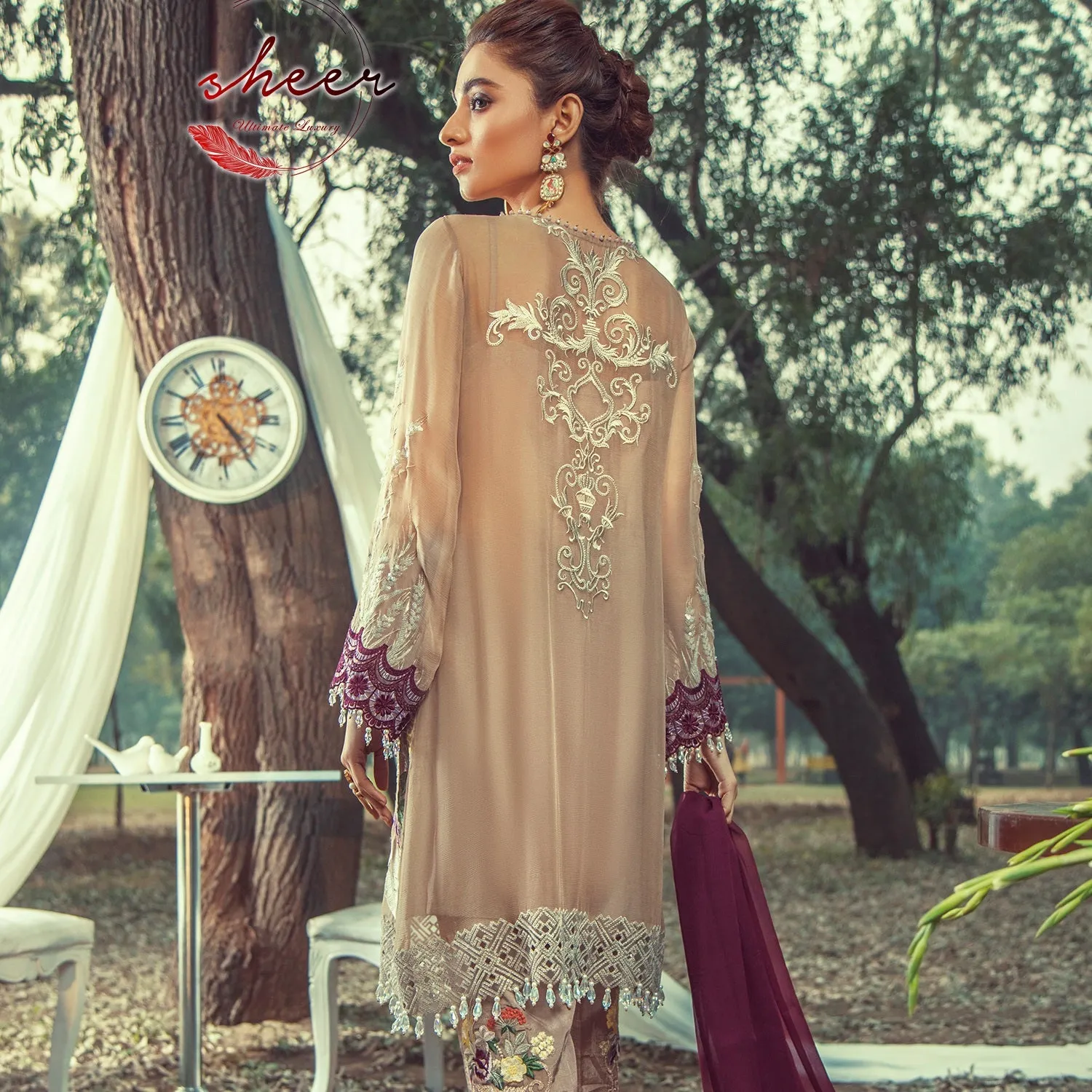 Sheer Ultimate Luxury Chiffon Collection – 08-COSMOS