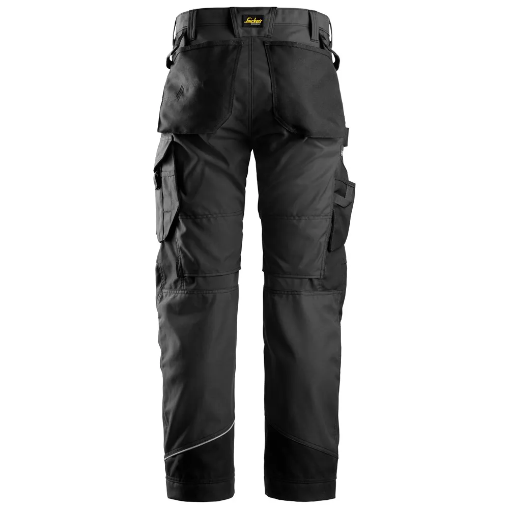 Snickers 6303 RuffWork, Work Trousers Black