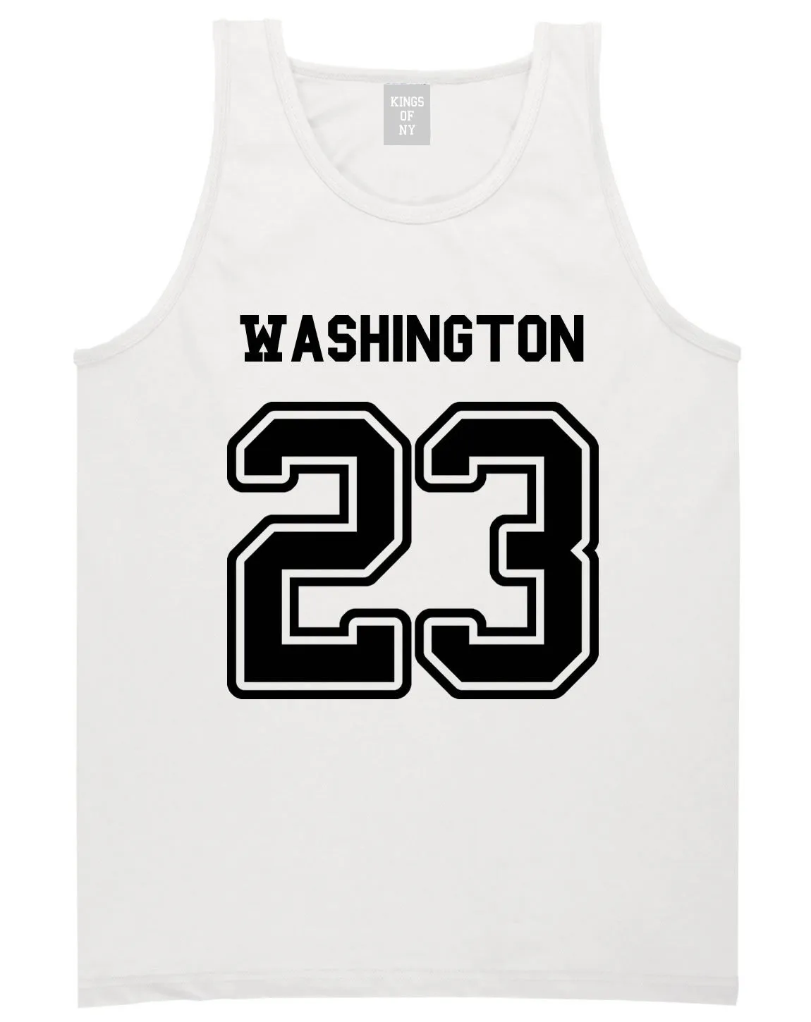 Sport Style Washington 23 Team State Jersey Mens Tank Top