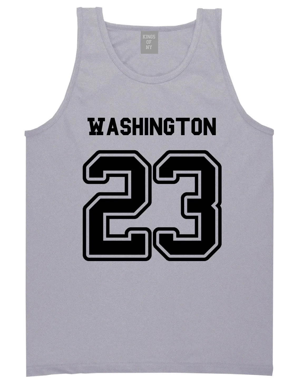 Sport Style Washington 23 Team State Jersey Mens Tank Top