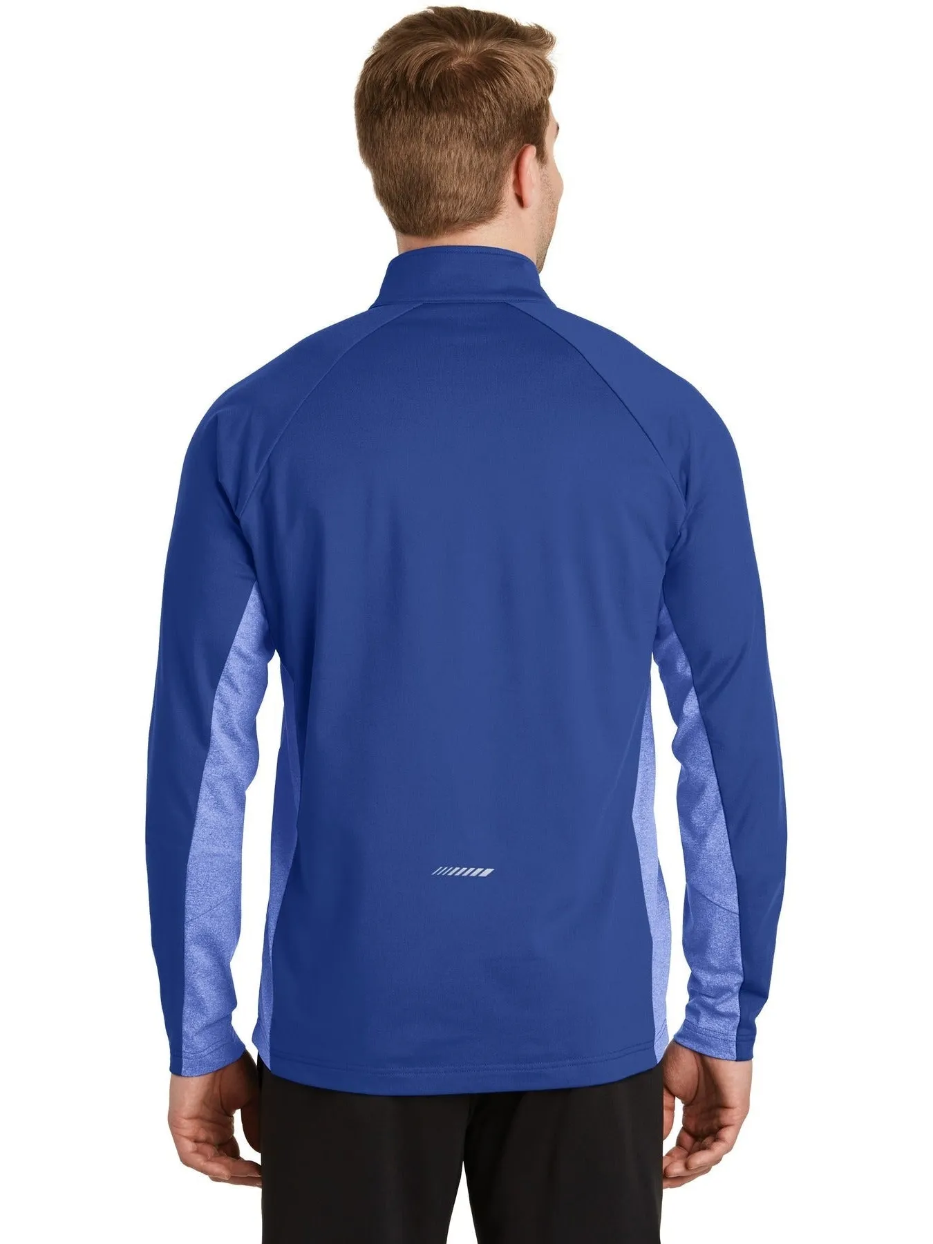 Sport-Tek Sport-Wick Stretch Contrast 1/2-Zip Pullover