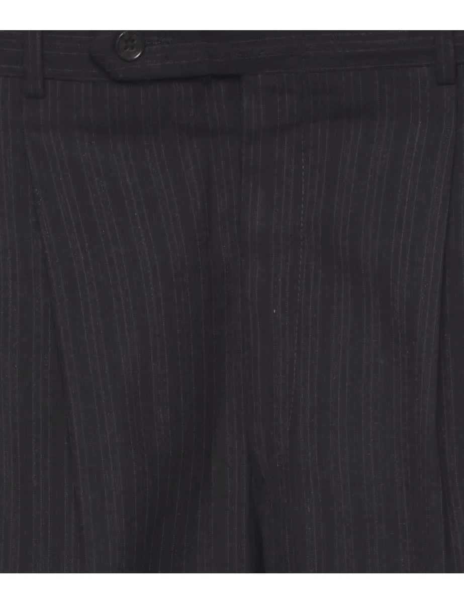 Striped Pattern Trousers - W31 L34