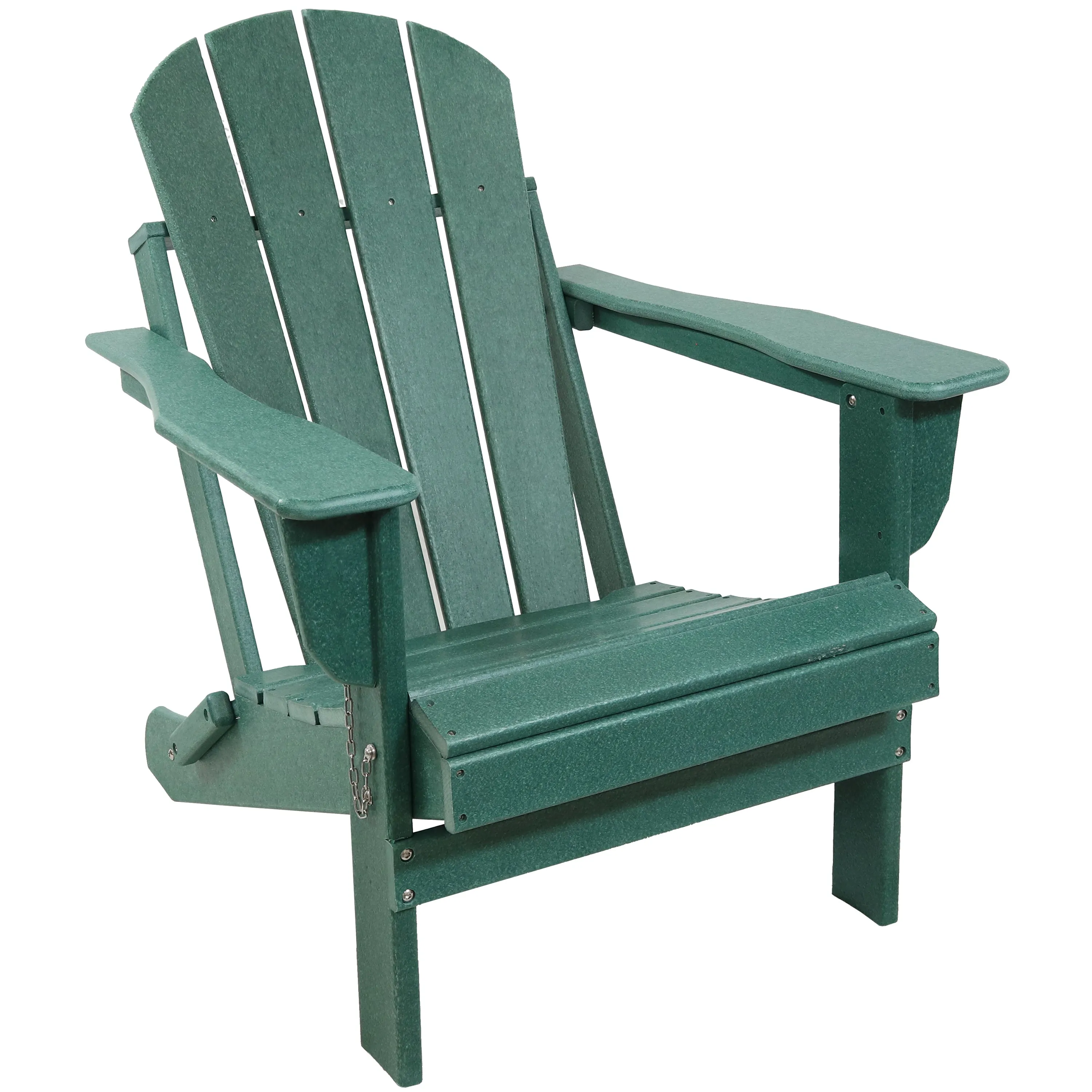 Sunnydaze Folding Adirondack Chair - 300-Pound Capacity - 34.5" H