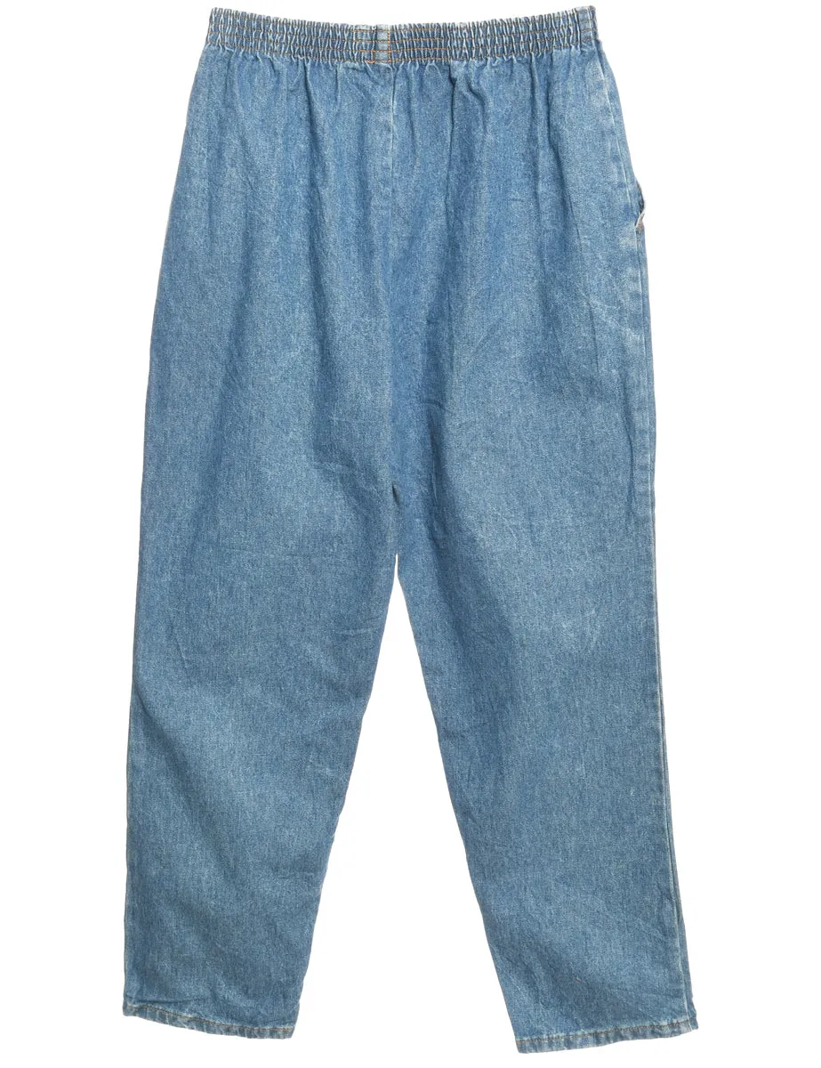 Tapered Denim Trousers - W26