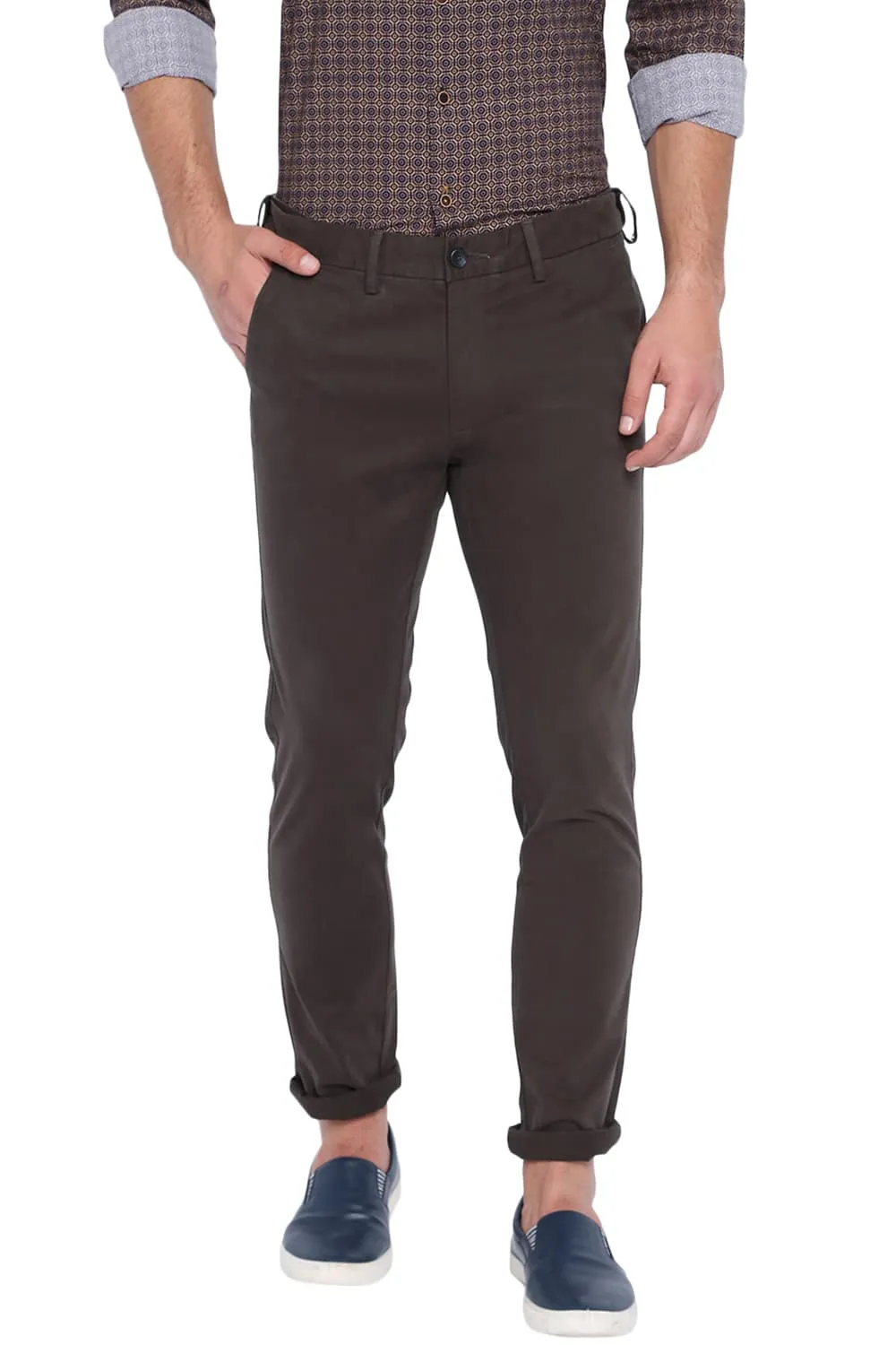 Tapered Fit Fag Stretch Trouser