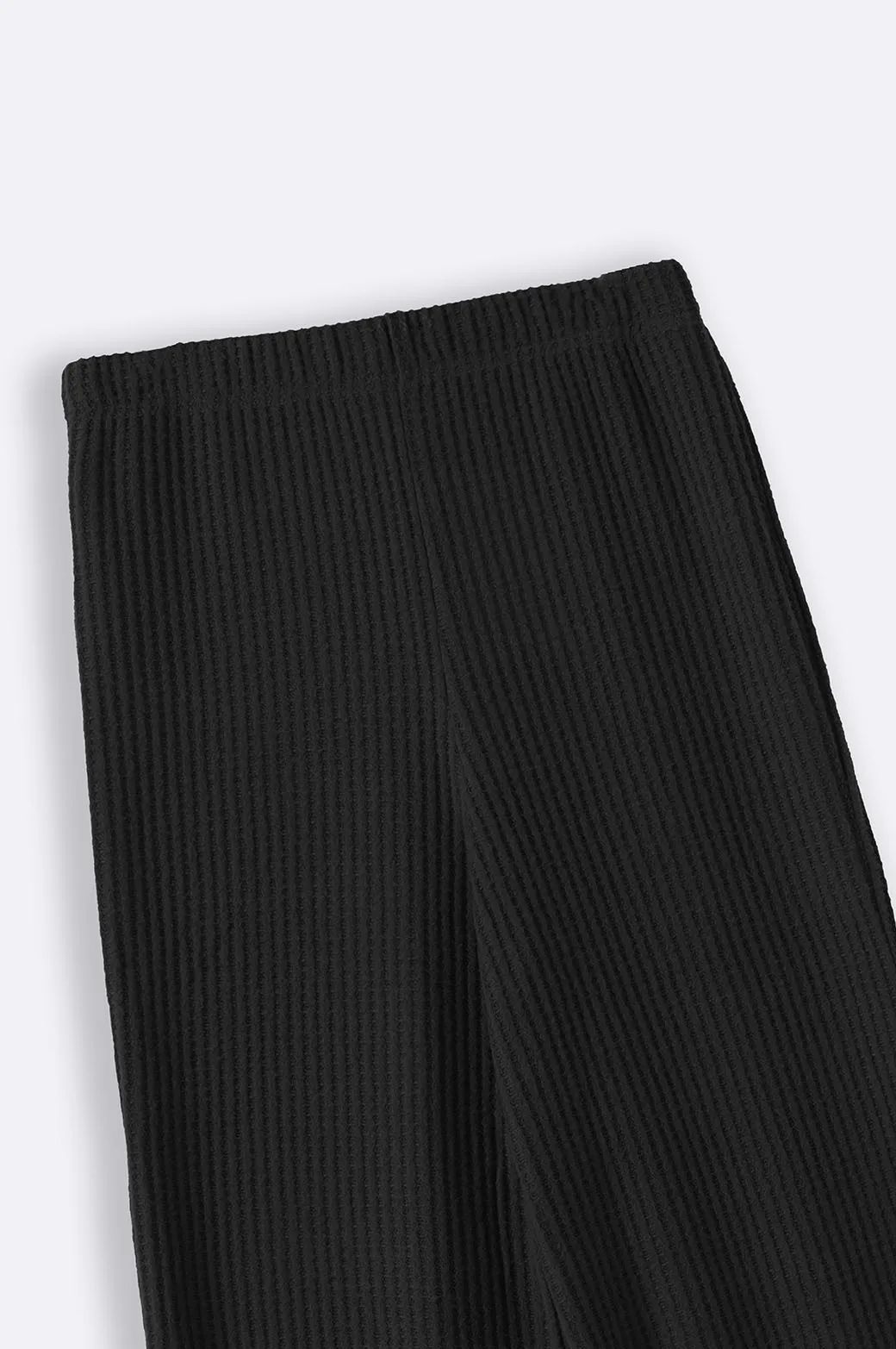 TEXTURED TROUSERS