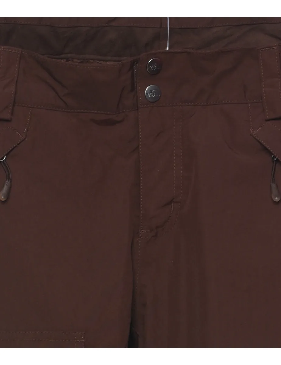 The North Face Dark Brown Ski Trousers - W37 L32