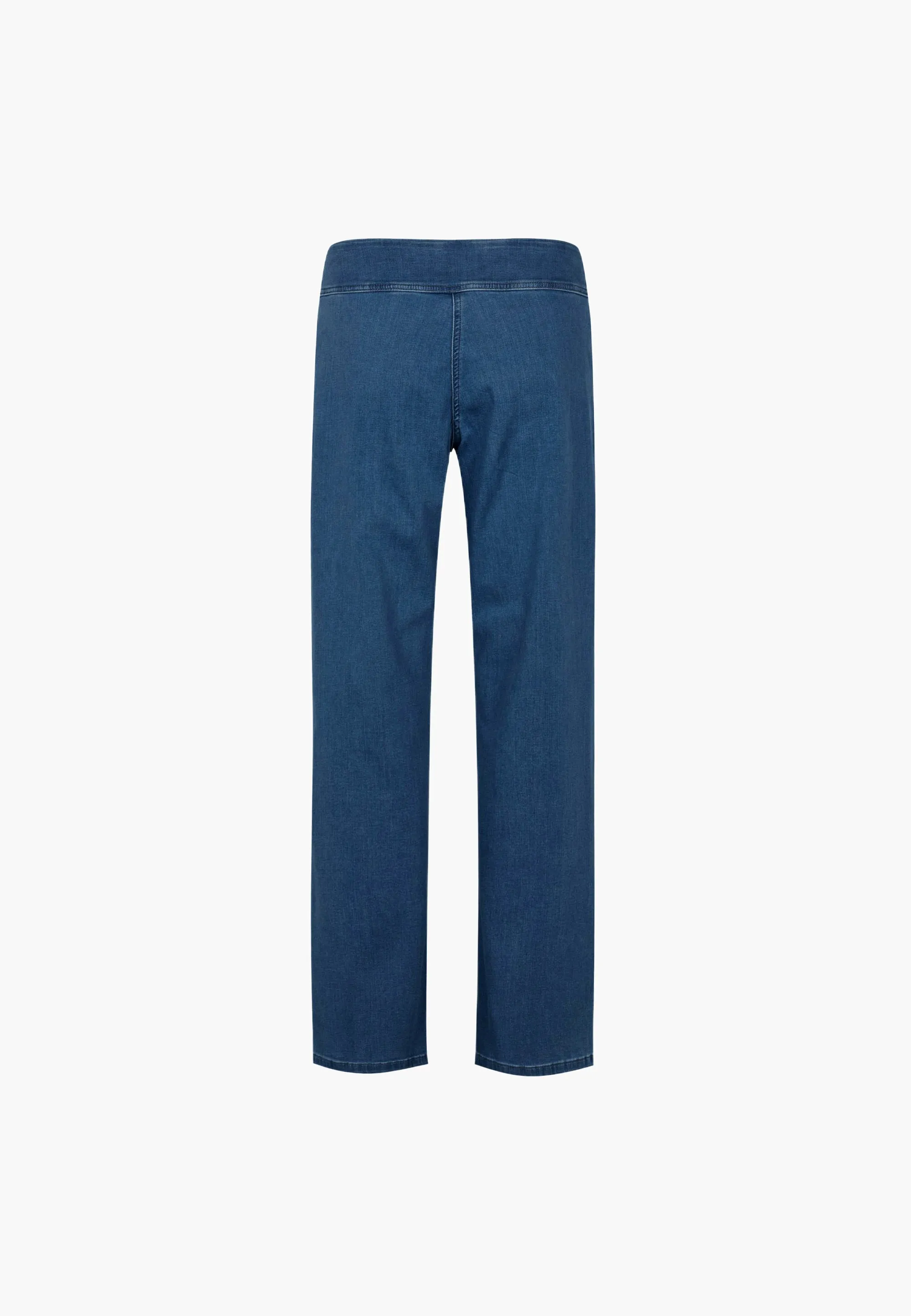 Thea Straight - Long Length - Blue Denim