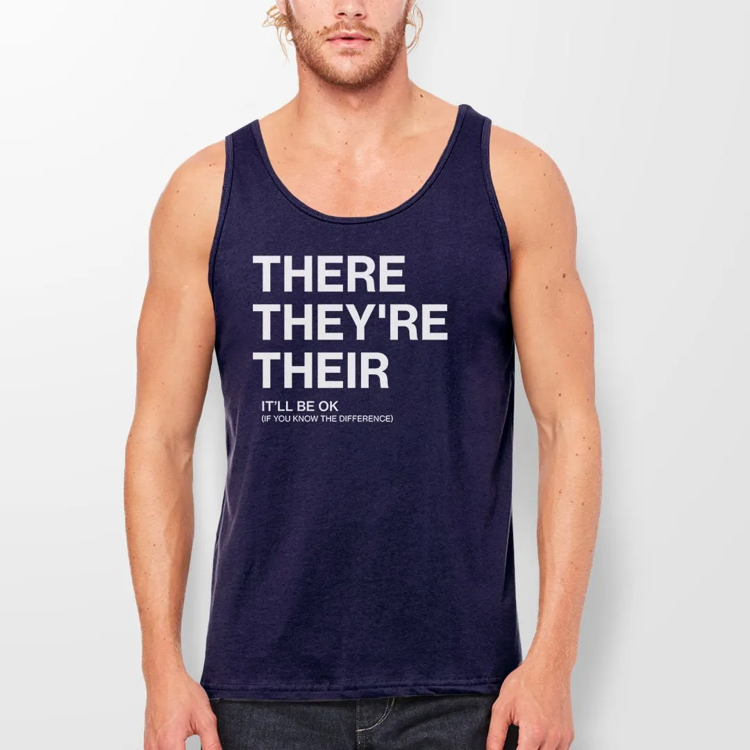 There They're Their Grammar Tank Top