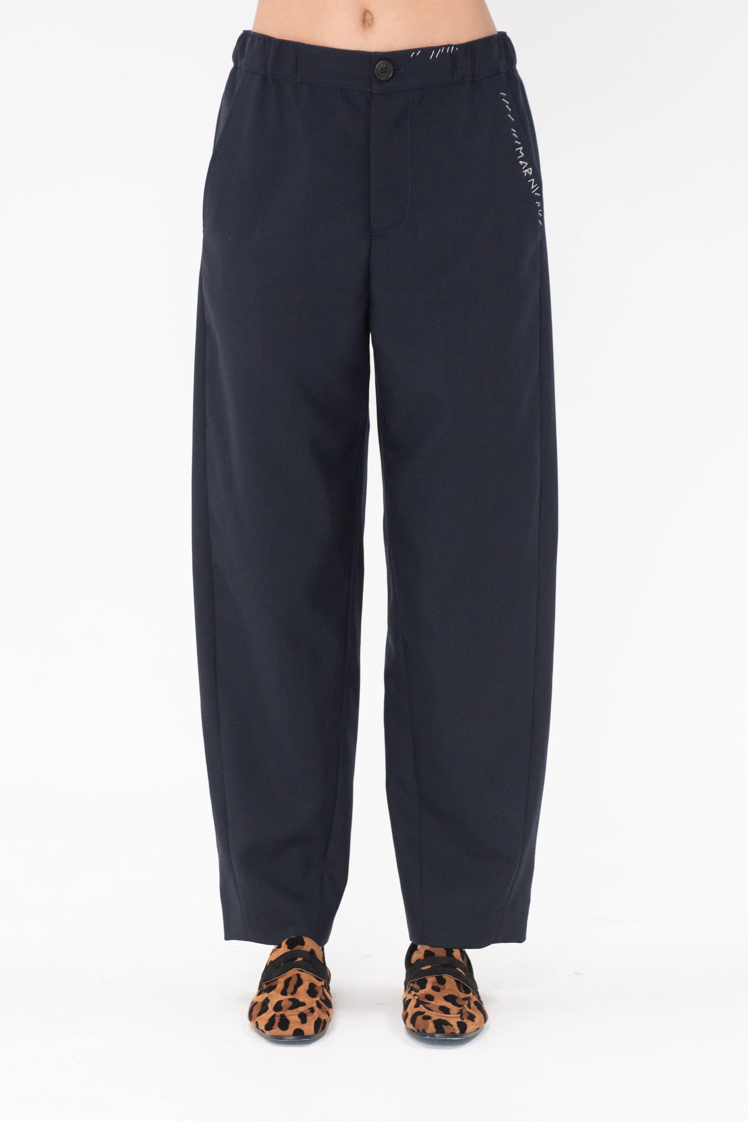 Trousers, Blueblack