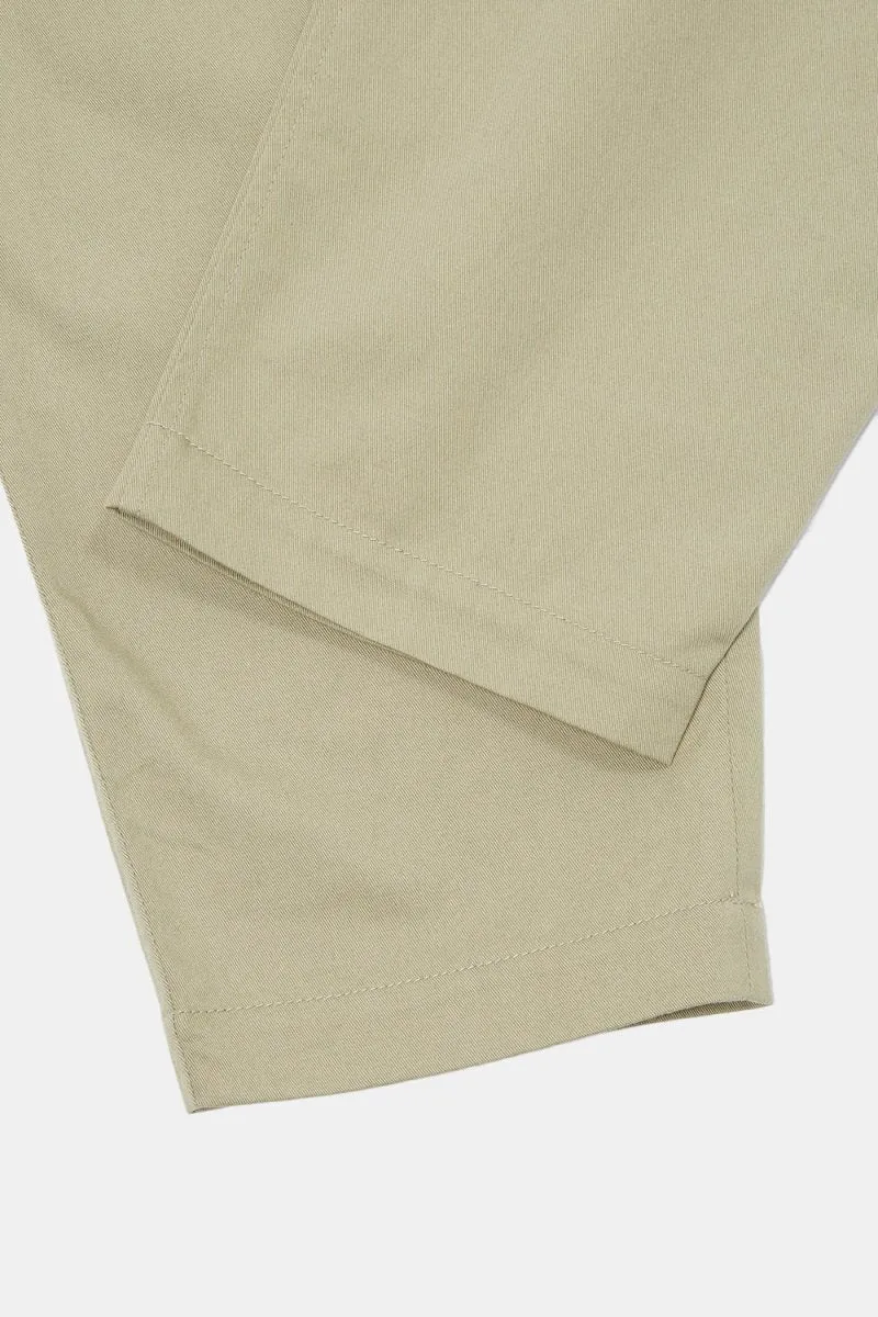 Universal Works Pleated Track Pant (Stone)