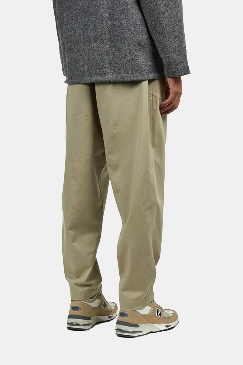 Universal Works Pleated Track Pant (Stone)